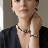 Parure Tahiti — Collier, Boucles & Bracelet