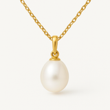 Pendentif ORÉA | Or Jaune & Perle de Culture Blanche 7-8 mm