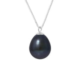 Collier Perles de Cutlure- Diamètre 9-10 mm Black Tahiti