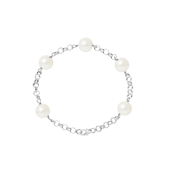 Bracelet Perles de Culture blanche | Nina