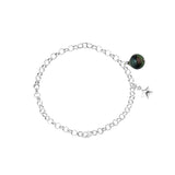 Bracelet- Perles de Tahiti- Diamètre 9-10 mm-