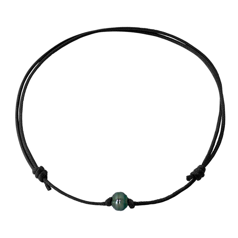 Collier- Perle de Tahiti- Ronde 10-11 mm