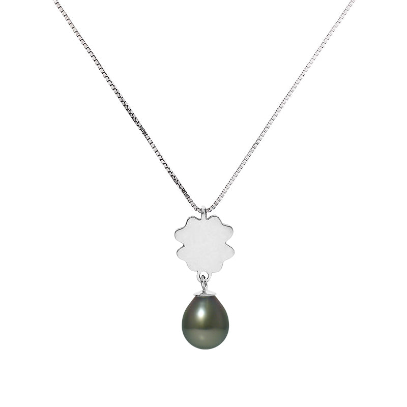 Collier- Perles de Tahiti 8-9 mm